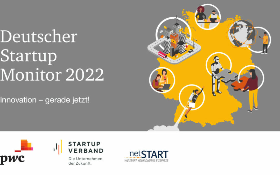 Ergebnisse vom Deutschen Startup Monitor 2022